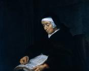 Old Woman Meditating - 加布里埃尔·梅特苏